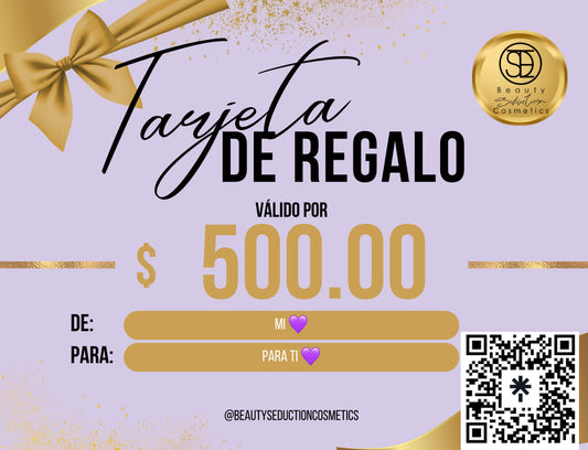 Tarjeta de regalo