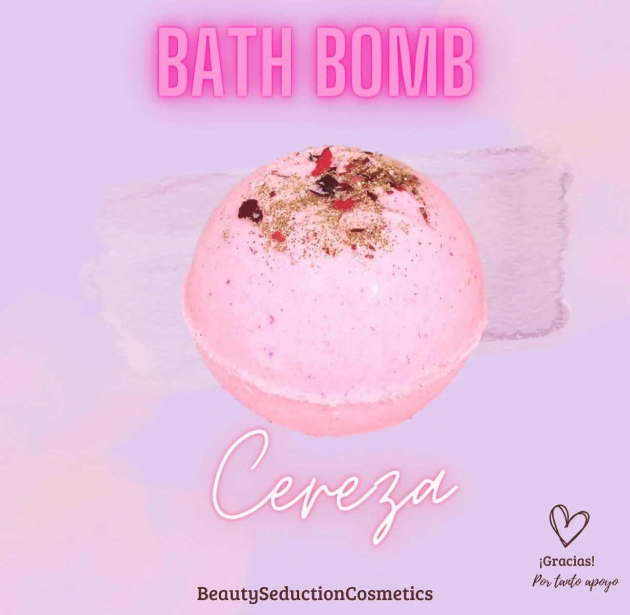 BATH BOMB CEREZA 🍒🫧